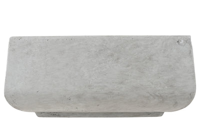 Ghiveci plante 30x30x14 cm. gri ciment