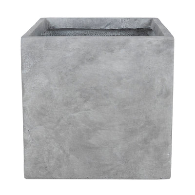 Ghiveci plante 30x30x30 cm. gri ciment