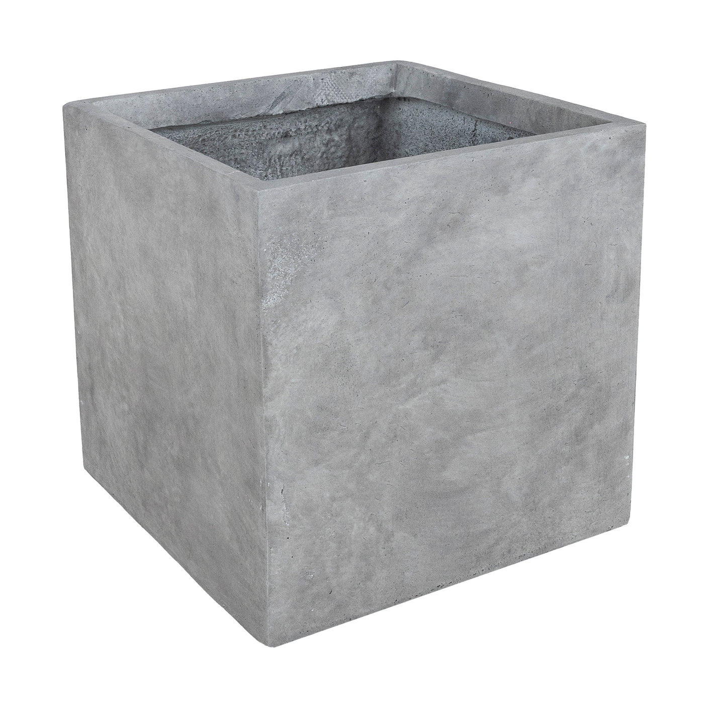 Ghiveci plante 30x30x30 cm. gri ciment