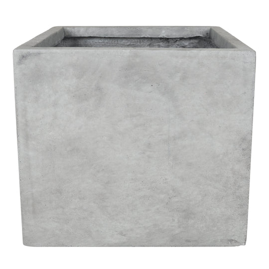 Ghiveci plante 32.4x32.4x29 cm gri ciment
