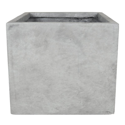 Ghiveci plante 32.4x32.4x29 cm gri ciment