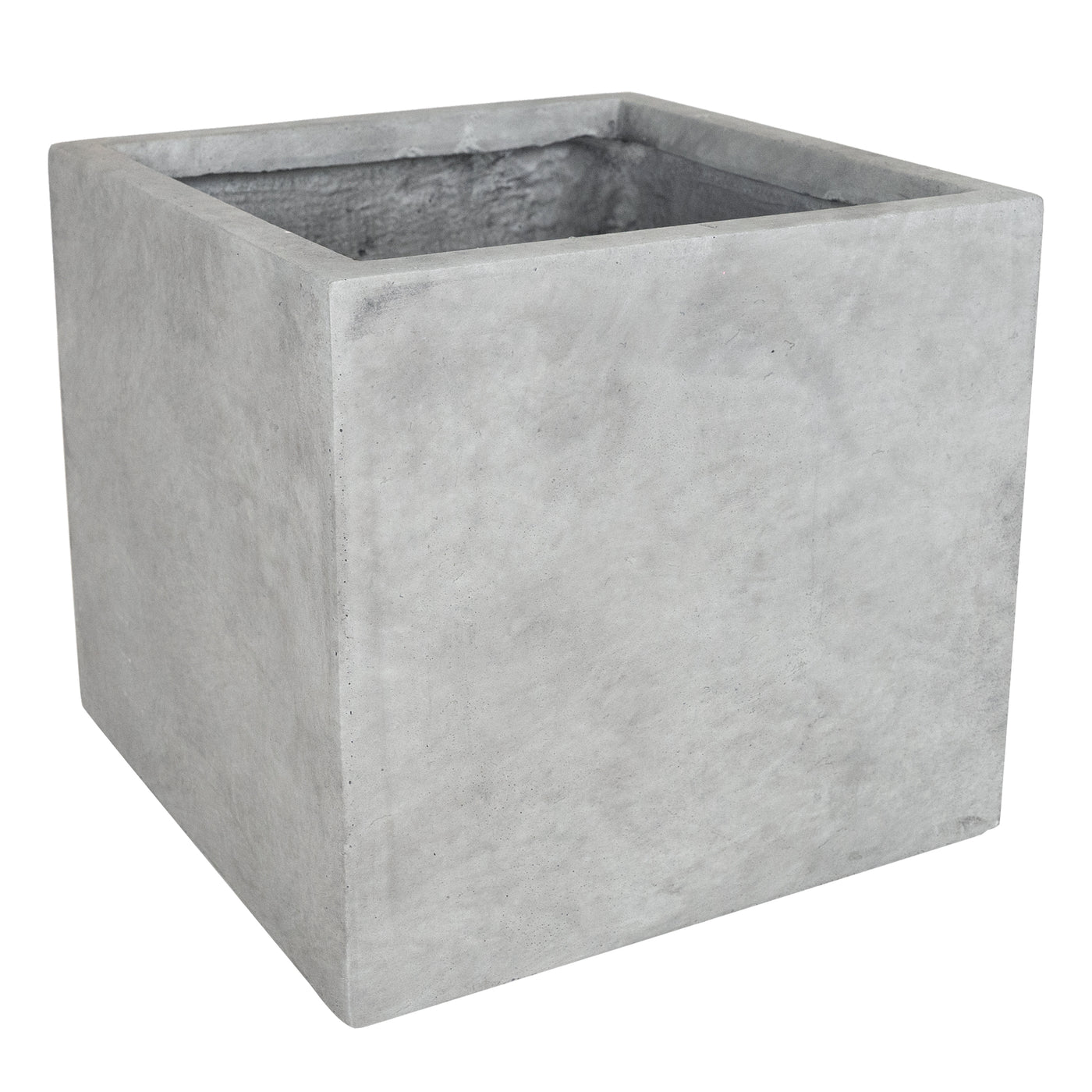 Ghiveci plante 32.4x32.4x29 cm gri ciment