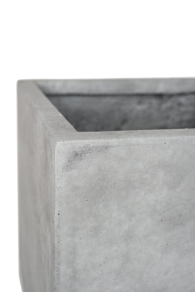 Ghiveci plante 32.4x32.4x29 cm gri ciment