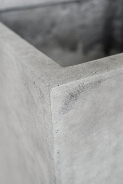 Ghiveci plante 32.4x32.4x29 cm gri ciment