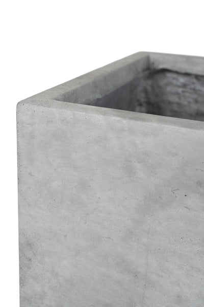 Ghiveci plante 32.4x32.4x29 cm gri ciment