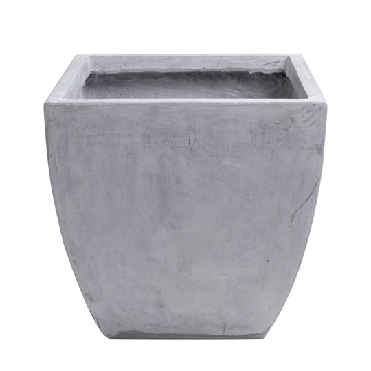 Ghiveci plante 38x38x38 cm. gri ciment