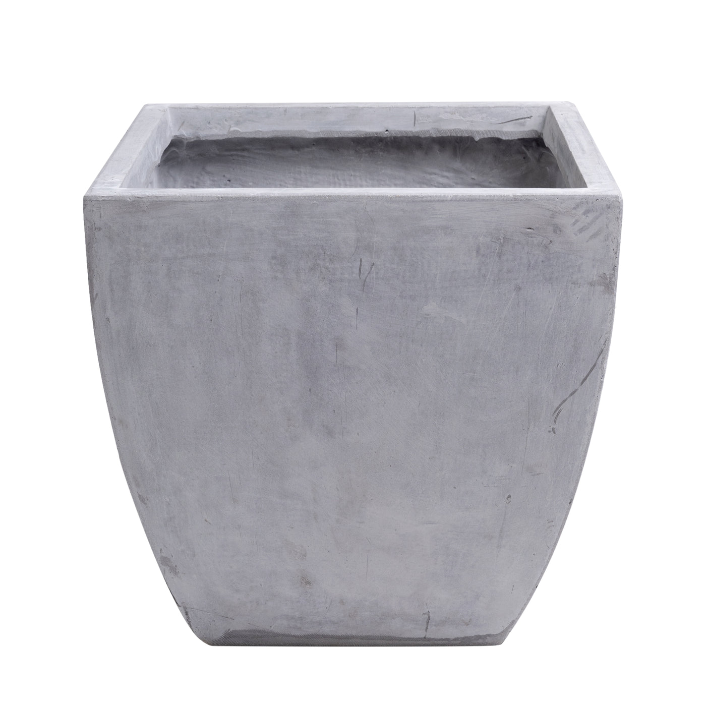 Ghiveci plante 38x38x38 cm. gri ciment