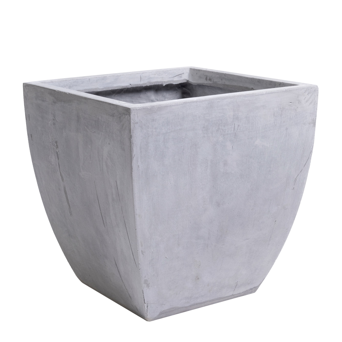 Ghiveci plante 38x38x38 cm. gri ciment