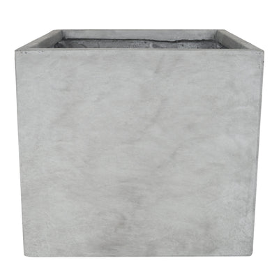 Ghiveci plante 39x39x36 cm gri ciment