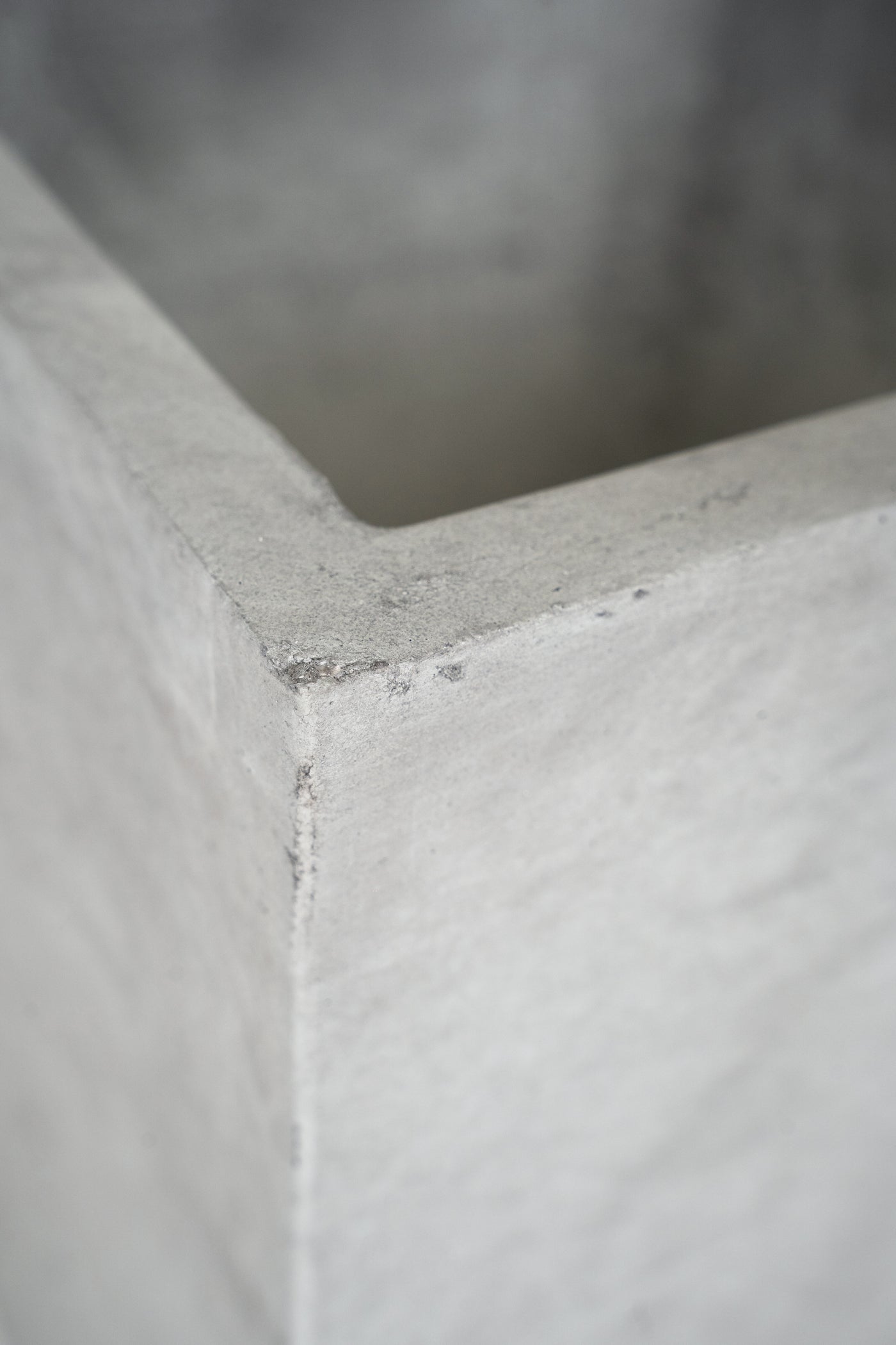 Ghiveci plante 39x39x36 cm gri ciment