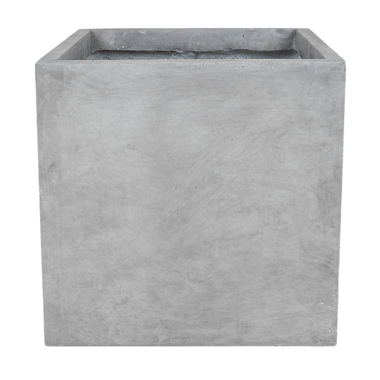 Ghiveci plante 40x40x39 cm. gri ciment