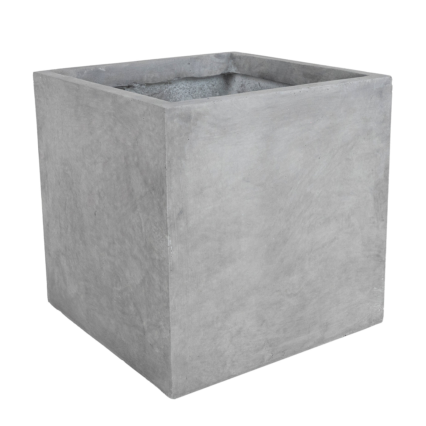 Ghiveci plante 40x40x39 cm. gri ciment