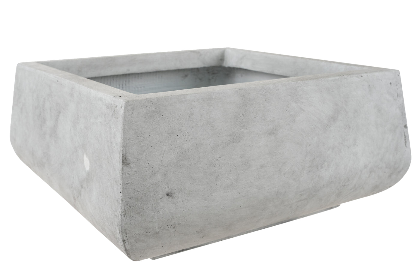 Ghiveci plante 41x41x19 cm. gri ciment