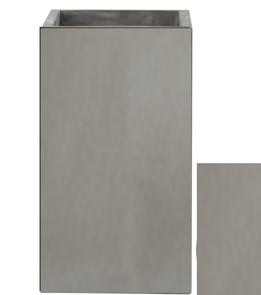 Ghiveci plante 41x41x80 cm gri deschis