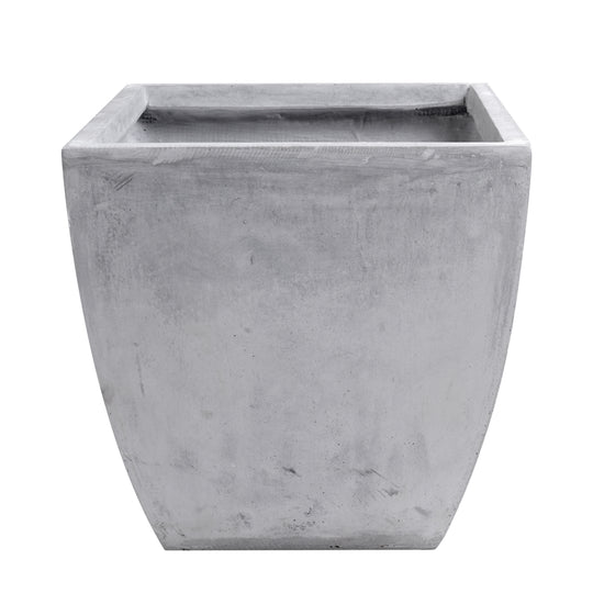 Ghiveci plante 45x45x45 cm. gri ciment