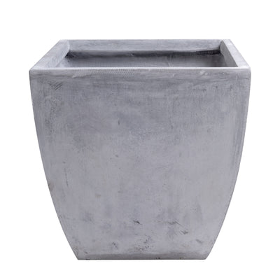 Ghiveci plante 45x45x45 cm. gri ciment