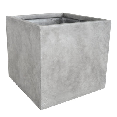 Ghiveci plante 47x47x43 cm gri ciment