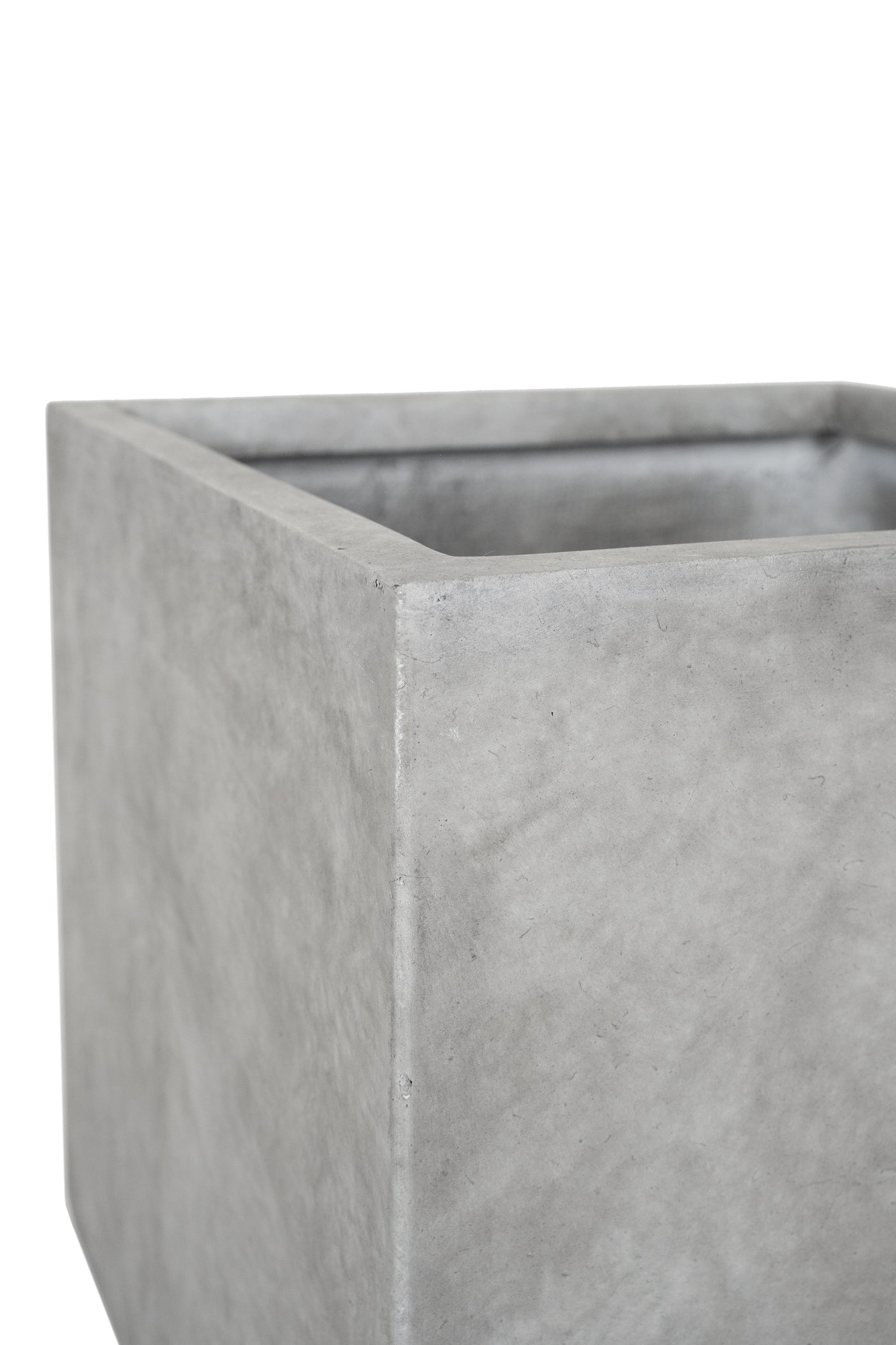 Ghiveci plante 47x47x43 cm gri ciment