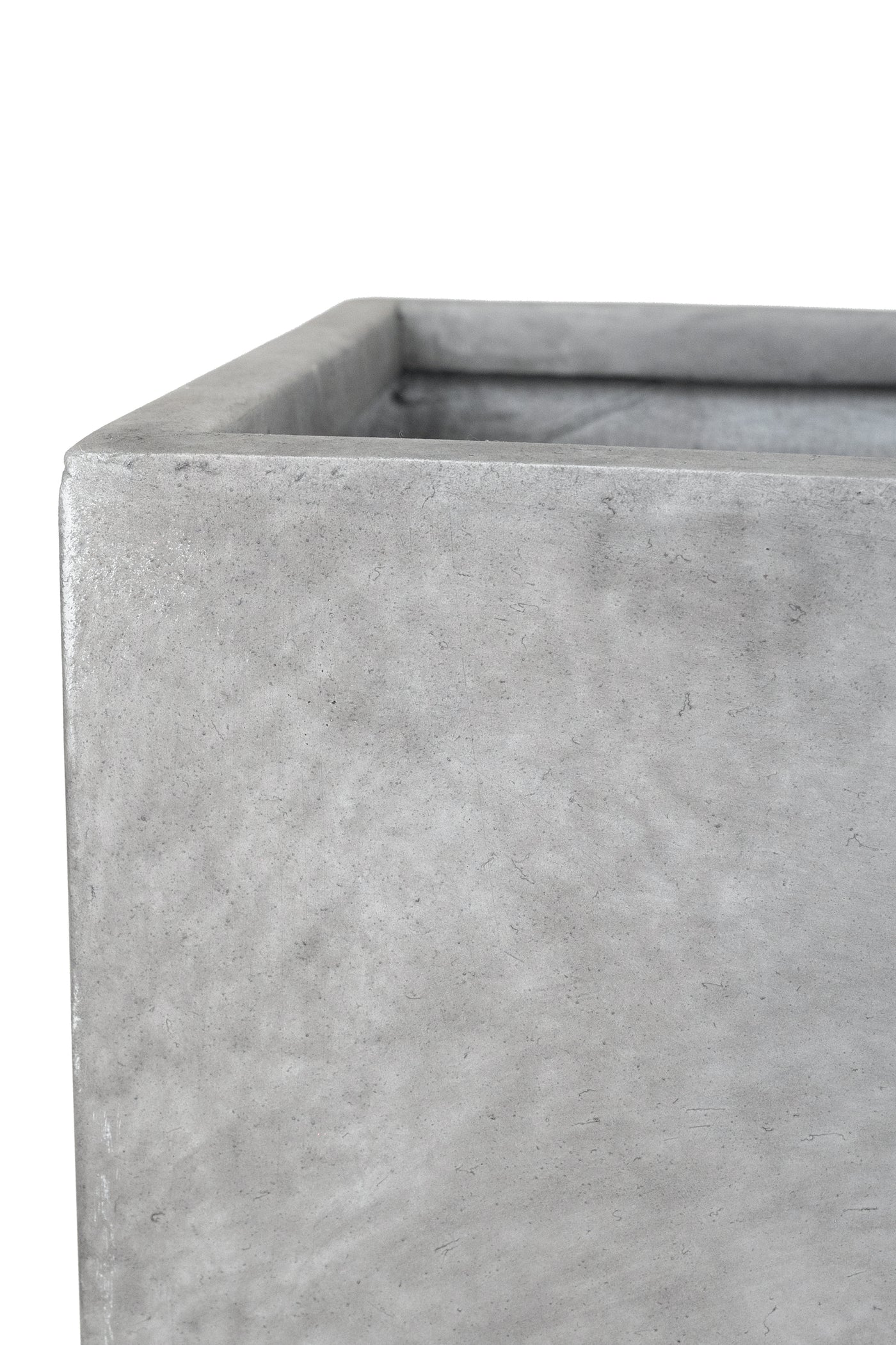 Ghiveci plante 47x47x43 cm gri ciment