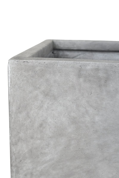 Ghiveci plante 47x47x43 cm gri ciment