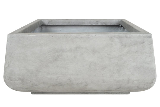 Ghiveci plante 54x54x25 cm. gri ciment