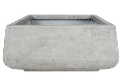 Ghiveci plante 54x54x25 cm. gri ciment