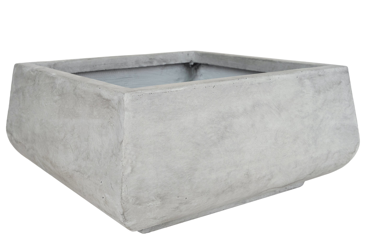 Ghiveci plante 54x54x25 cm. gri ciment