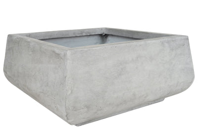 Ghiveci plante 54x54x25 cm. gri ciment