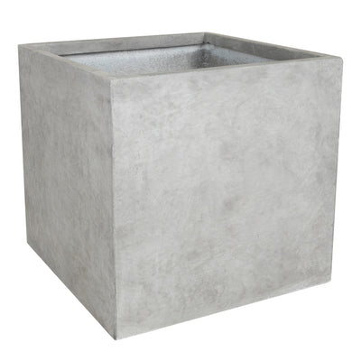 Ghiveci plante 55x55x52 cm gri ciment