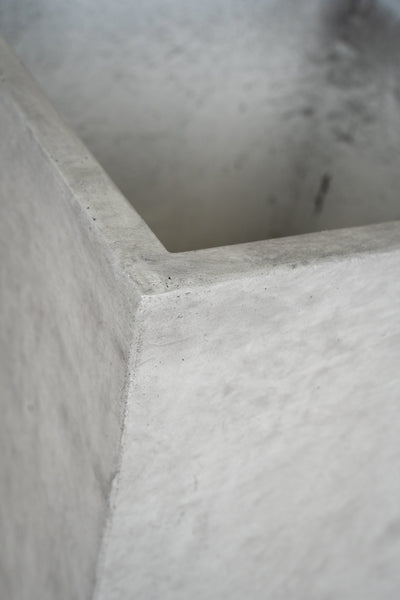 Ghiveci plante 55x55x52 cm gri ciment
