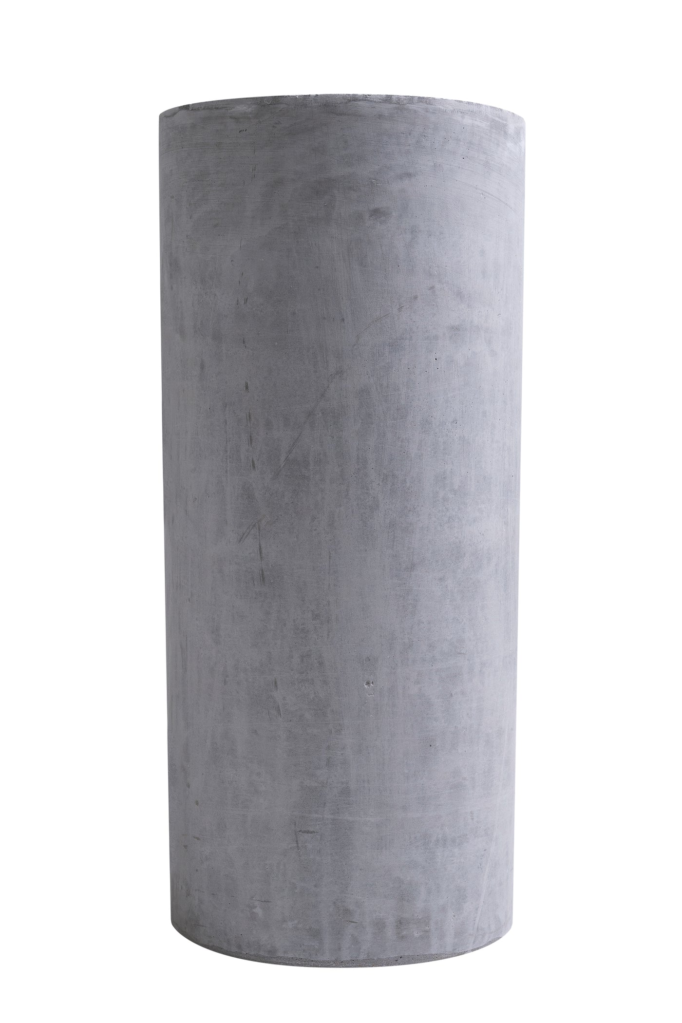 Ghiveci plante D21xH48 cm. gri ciment