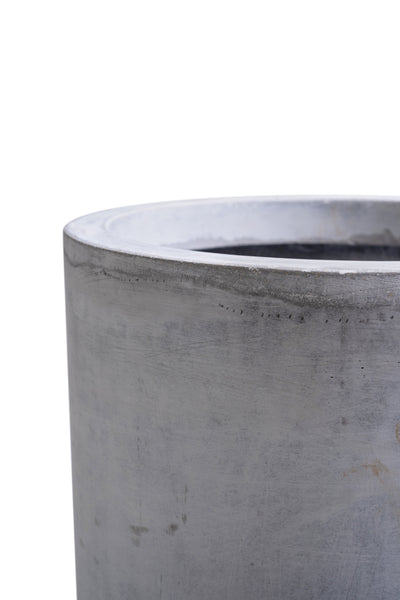 Ghiveci plante D28xH60 cm. gri ciment
