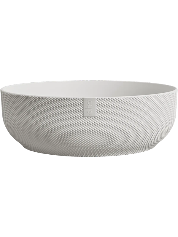 Ghiveci plante D28xH9cm Jazz Bowl Silky White