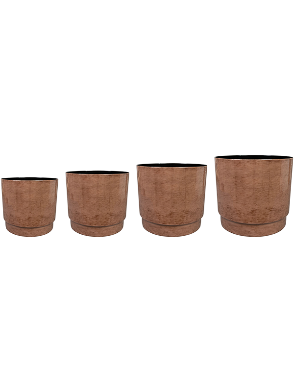 Ghiveci plante D29xH26cm Rens Chestnut (set of 4)