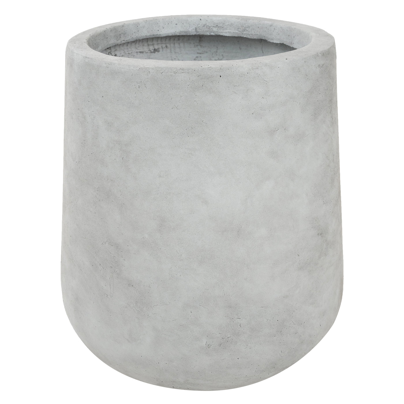 Ghiveci plante D30xH31 cm. gri ciment