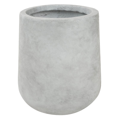 Ghiveci plante D30xH31 cm. gri ciment