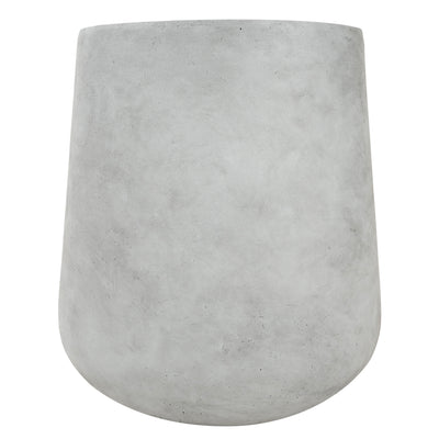 Ghiveci plante D30xH31 cm. gri ciment