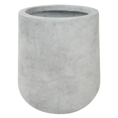 Ghiveci plante D30xH31 cm. gri ciment