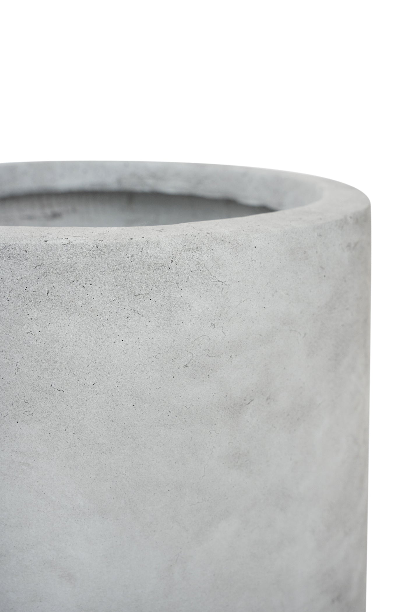 Ghiveci plante D30xH31 cm. gri ciment