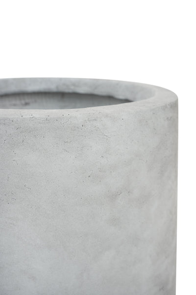 Ghiveci plante D30xH31 cm. gri ciment