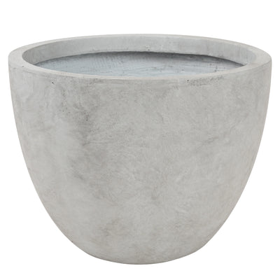 Ghiveci plante D36xH27 cm. gri ciment