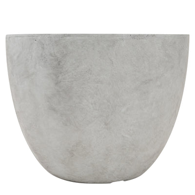 Ghiveci plante D36xH27 cm. gri ciment