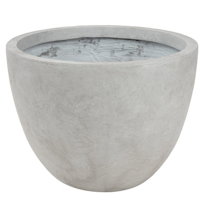 Ghiveci plante D36xH27 cm. gri ciment