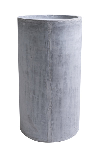 Ghiveci plante D36xH70.5 cm. gri ciment