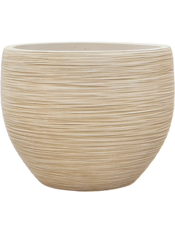 Ghiveci plante D37xH29cm Baq Dune Globe Beige