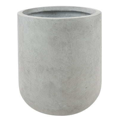 Ghiveci plante D38xH40 cm. gri ciment