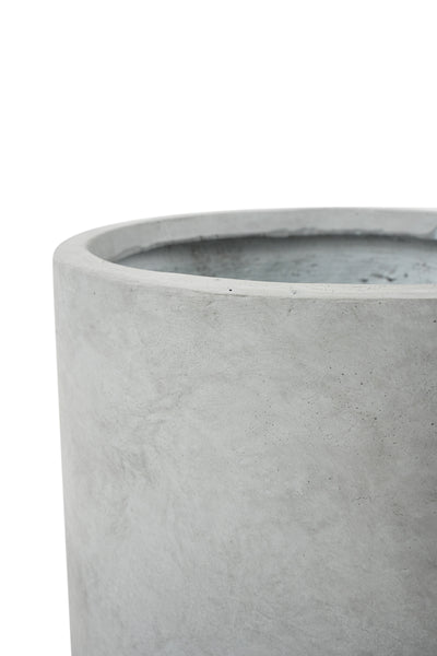 Ghiveci plante D38xH40 cm. gri ciment