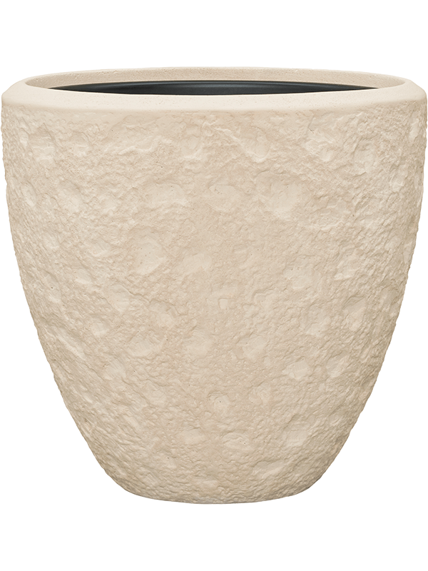 Ghiveci plante D40xH40cm Baq Polystone Rockwell Couple Natural (with liner)