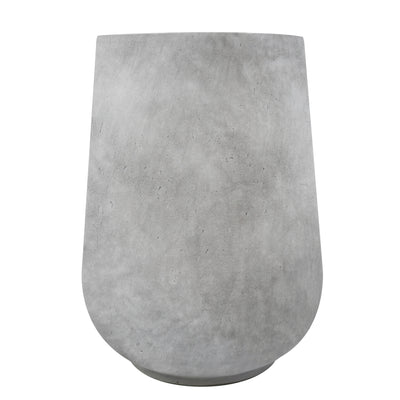 Ghiveci plante D40xH53 cm. gri ciment