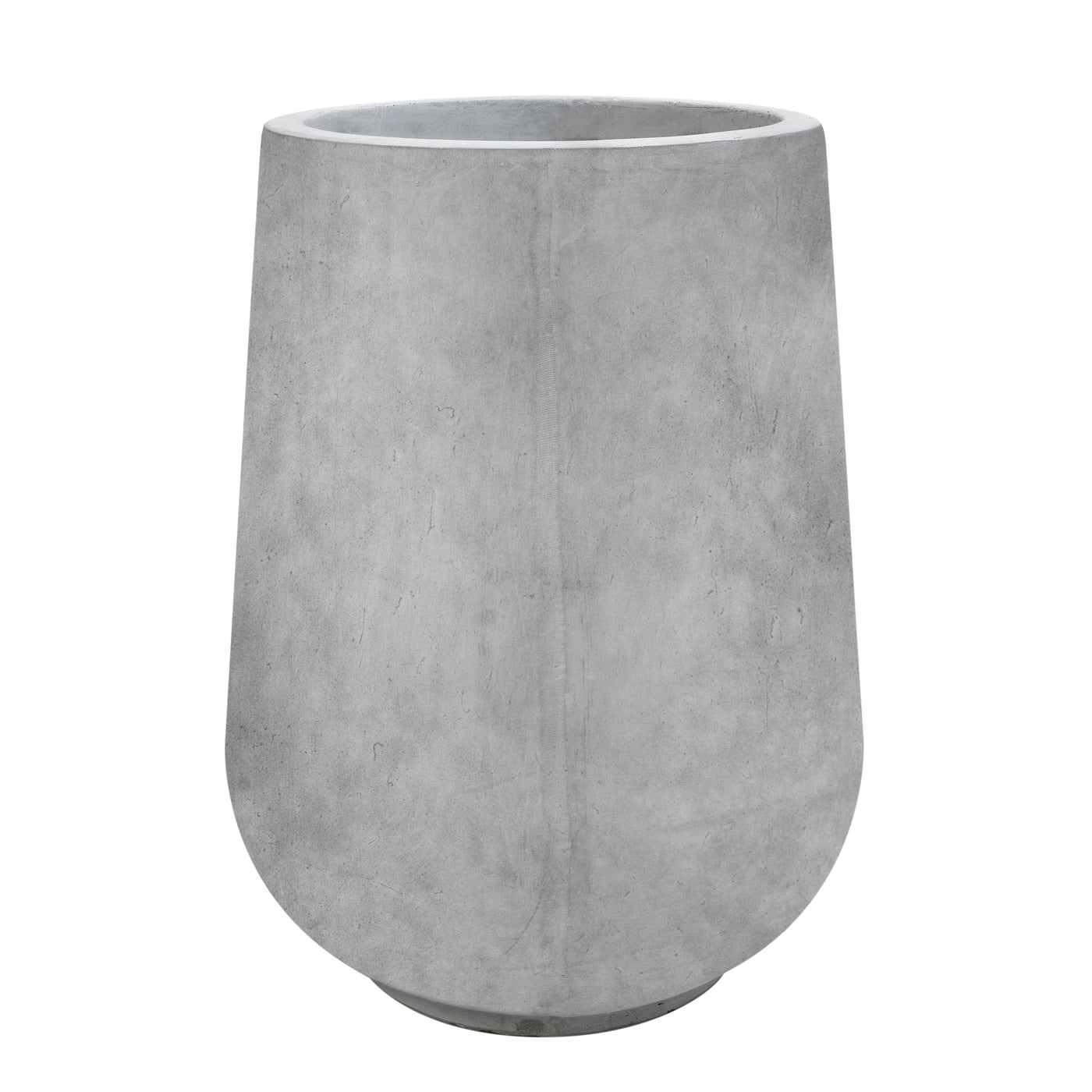 Ghiveci plante D40xH53 cm. gri ciment